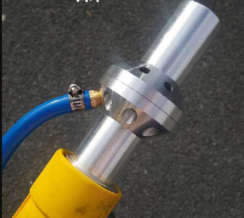 Tekanan sandblasting